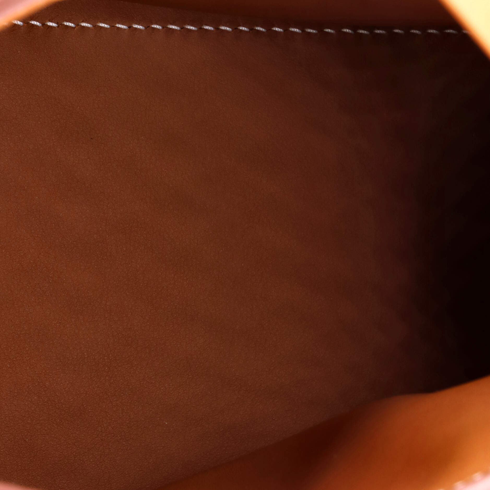 Pre-Owned Hermes Medor Handbag Togo, Alternate, color, Gold