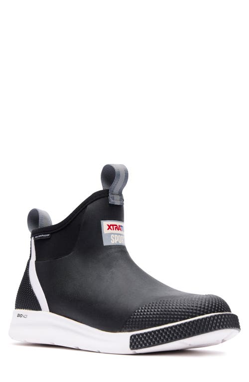 Xtratuf Waterproof Ankle Deck Sport Boot In Black