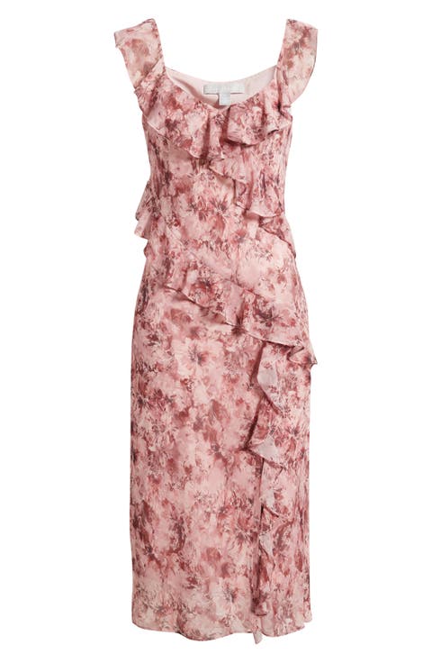 Ruffle Midi Dress