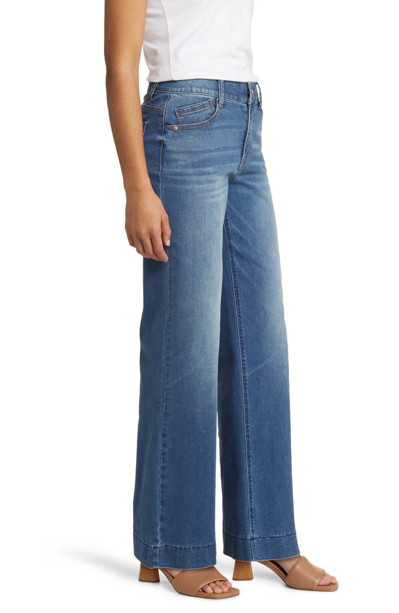 'Ab'Solution High Waist Wide Leg Jeans