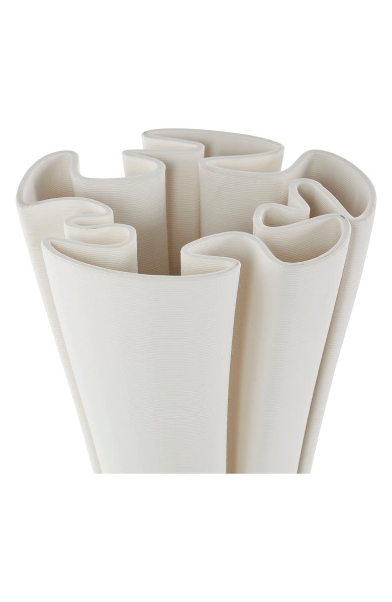 VIVIAN LUNE HOME Fluted Ceramic Vase, Alternate, color,