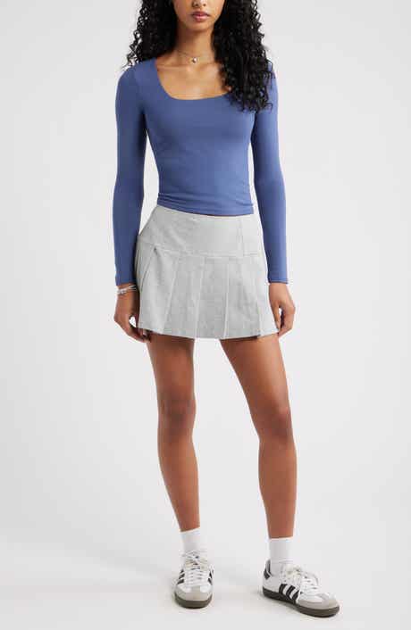 BP. Long Sleeve Square Neck T-Shirt