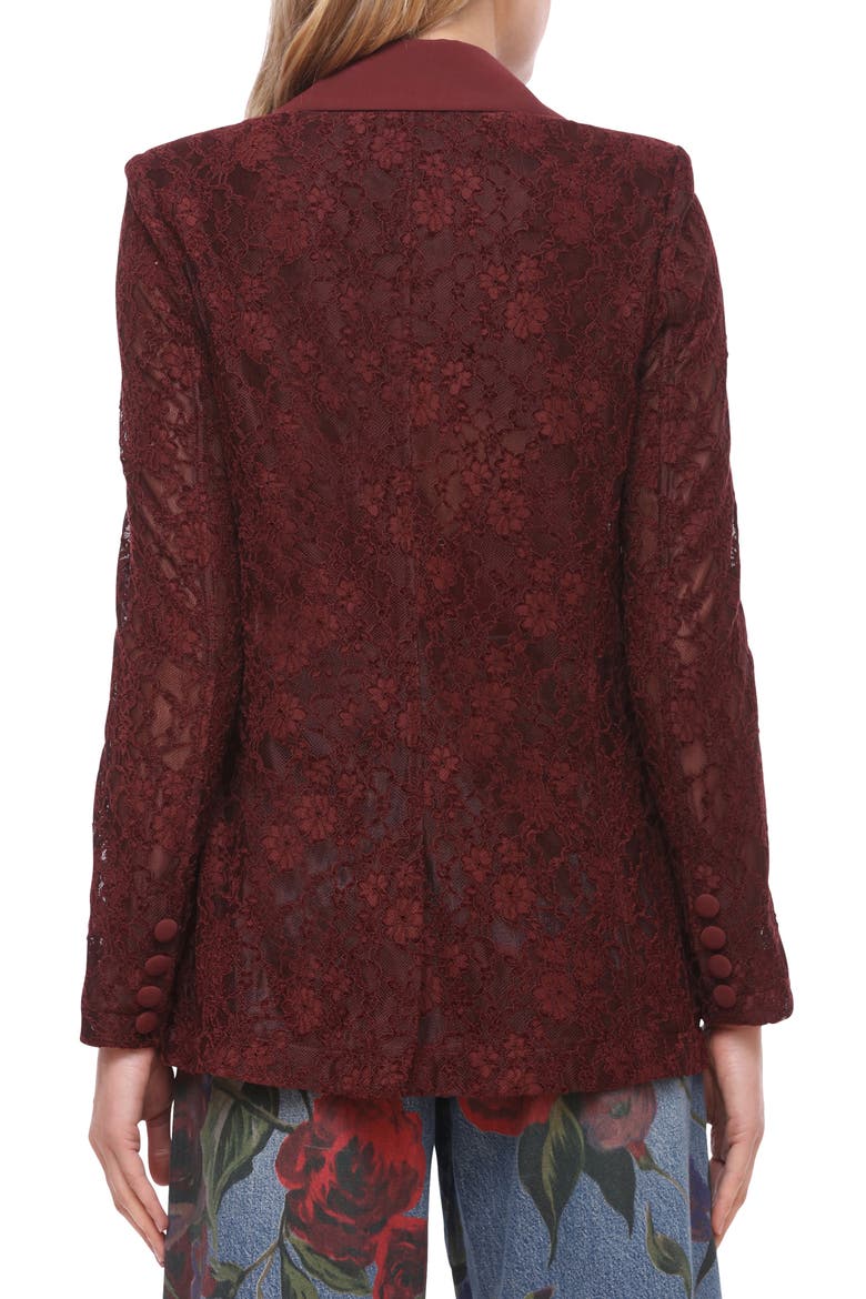 Lace Blazer, Alternate, color, ANISE