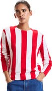 Cynthia Rowley Sideline Striped Sweater