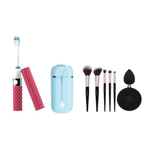 Sonic Toothbrush, Painless Shaver & Glam Brush Set