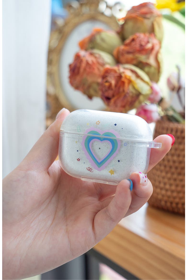 Love '90s AirPods Pro Case, Alternate, color, CLEAR