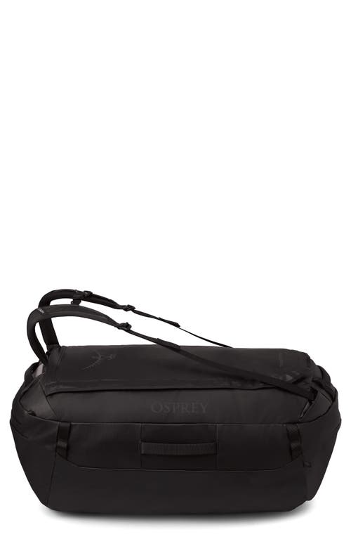 Osprey Transporter 120-liter Duffle Luggage In Raven Black/black