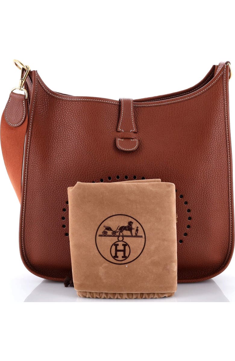 Pre-Owned Hermes Evelyne Bag Gen I Clemence GM, Alternate, color,