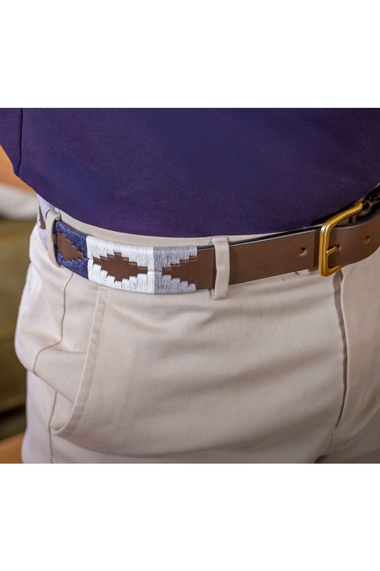 Roca Belt, Alternate, color, Brown/Navy/Grey/White