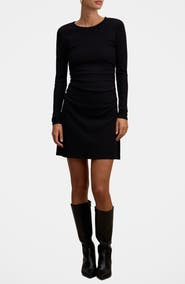 Ever New Ash Long Sleeve Minidress