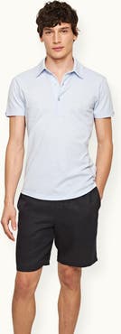 Orlebar Brown Sebastian Silk Tailored-Fit Polo Shirt