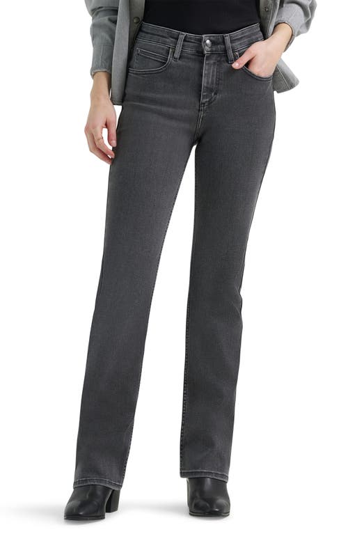Lee Ever Fit Mid Rise Bootcut Jeans In Gray