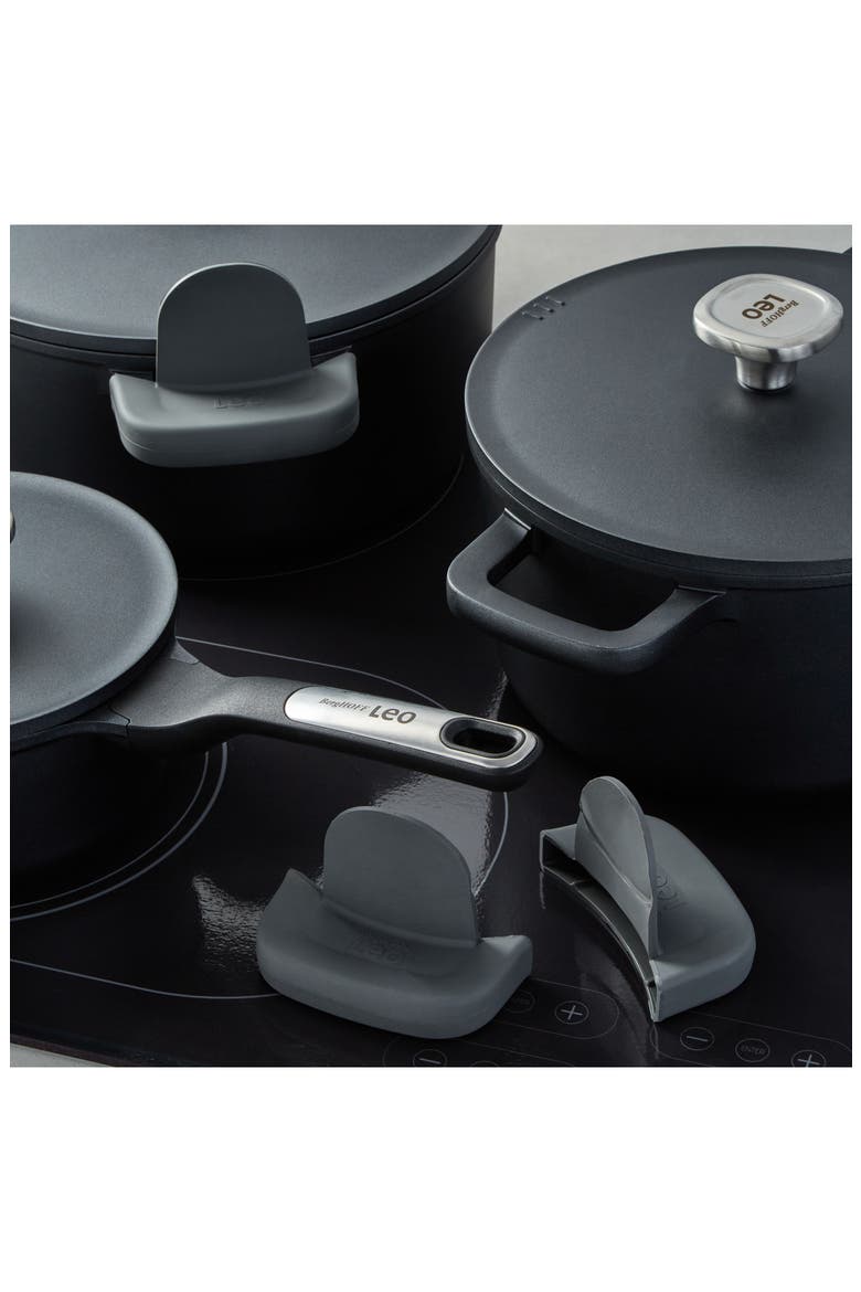 Leo Phantom 6-Piece Cookware Set, Alternate, color, BLACK