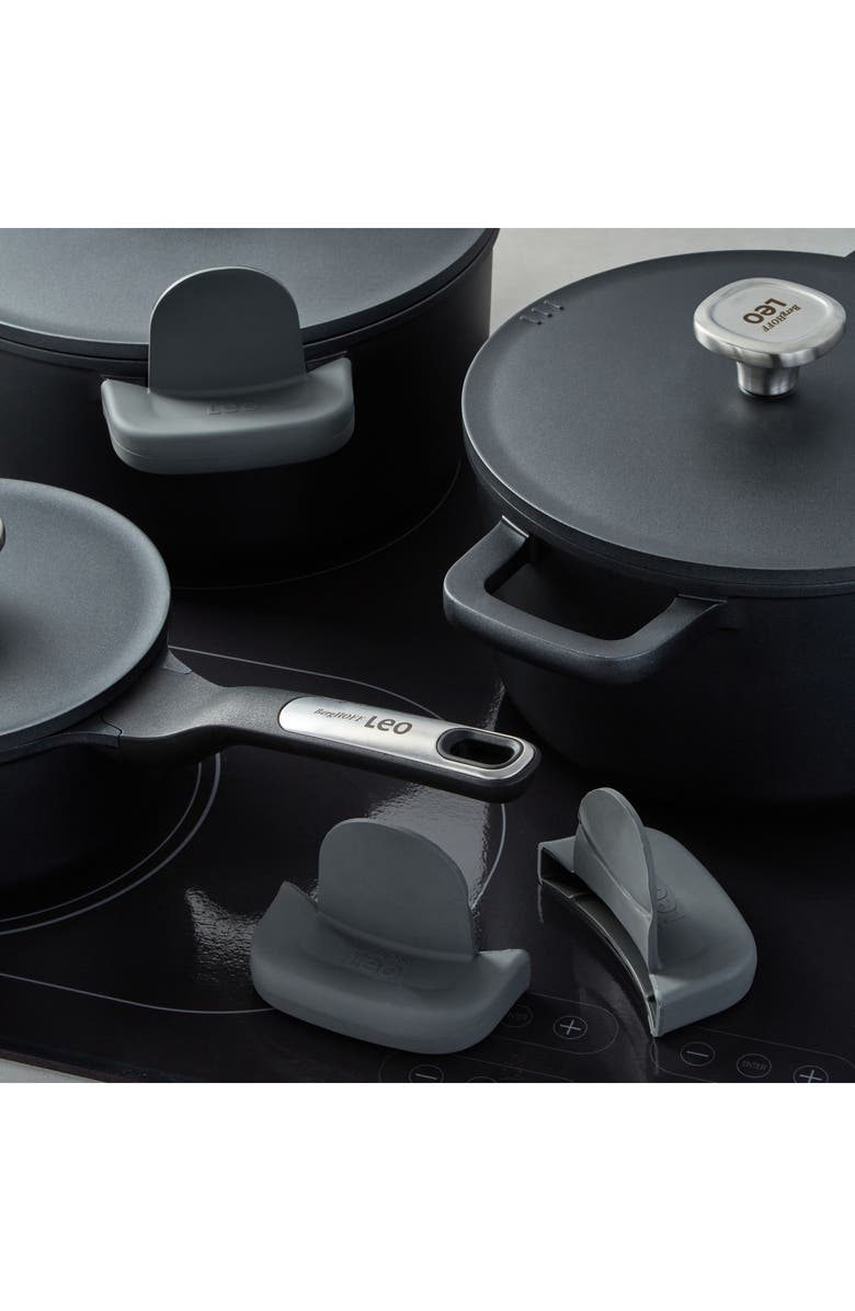 BergHOFF Leo Phantom 6-Piece Cookware Set, Alternate, color, Black