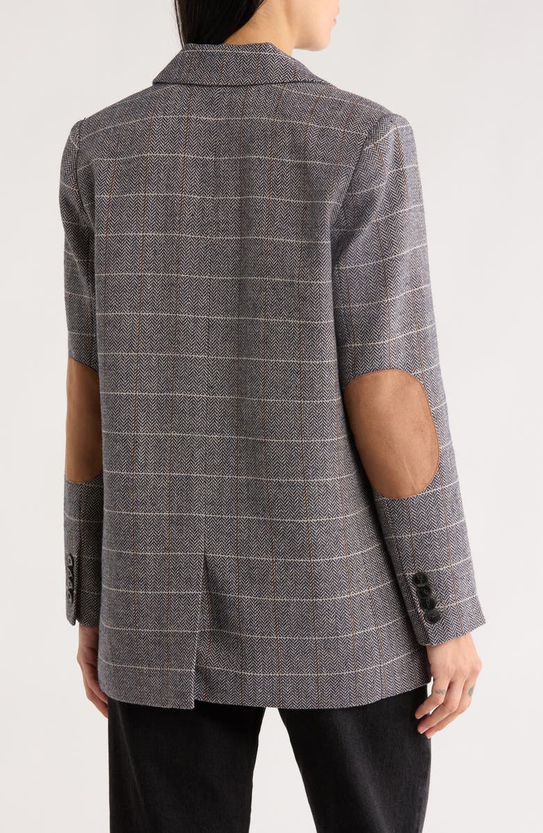 Love Token Riley Notch Lapel Blazer, Alternate, color, Navy