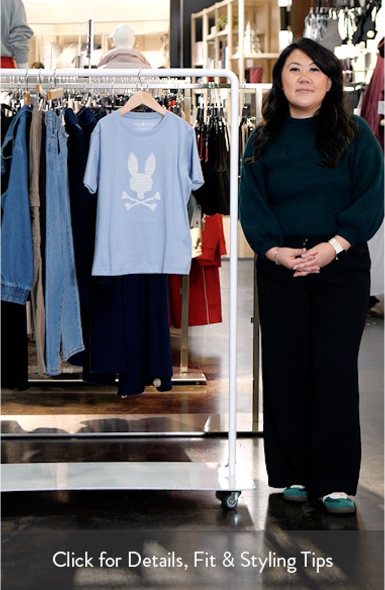 Kids' Grant Bunny Pima Cotton Graphic T-Shirt, sales video thumbnail