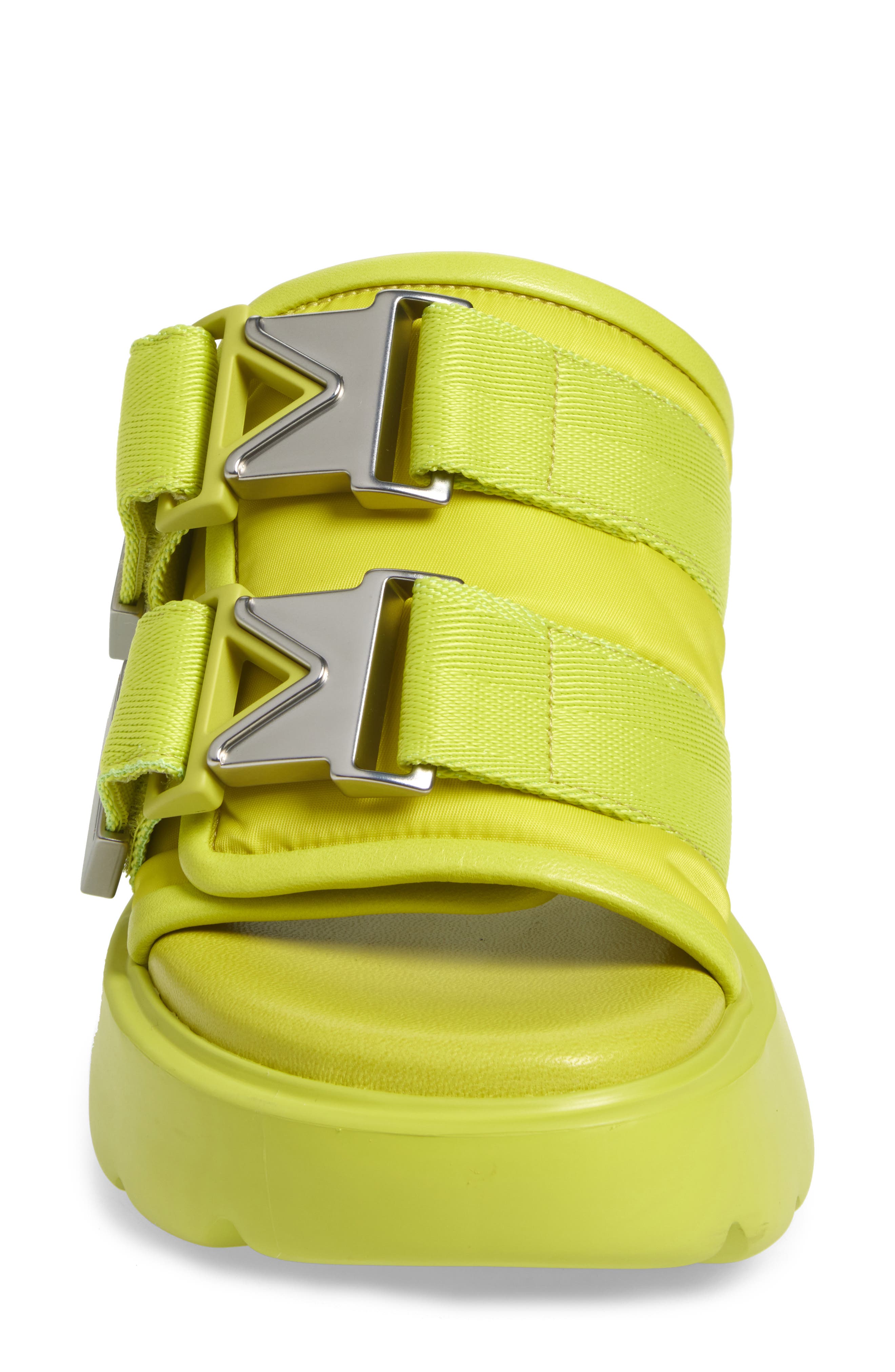 Bottega Veneta Flash Double Buckle Platform Slide Sandal, Alternate, color, 