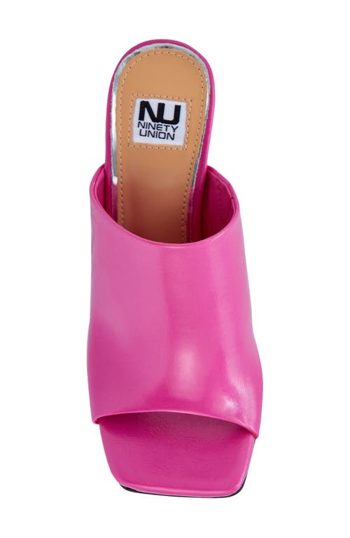 Ninety Union Rumba Slide Sandal In Fuchsia
