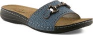 Flexus by Spring Step Enamel Bit Slide Sandal