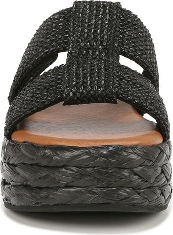 Izzy Raffia Platform Sandal