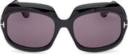 TOM FORD Ren 60mm Geometric Sunglasses