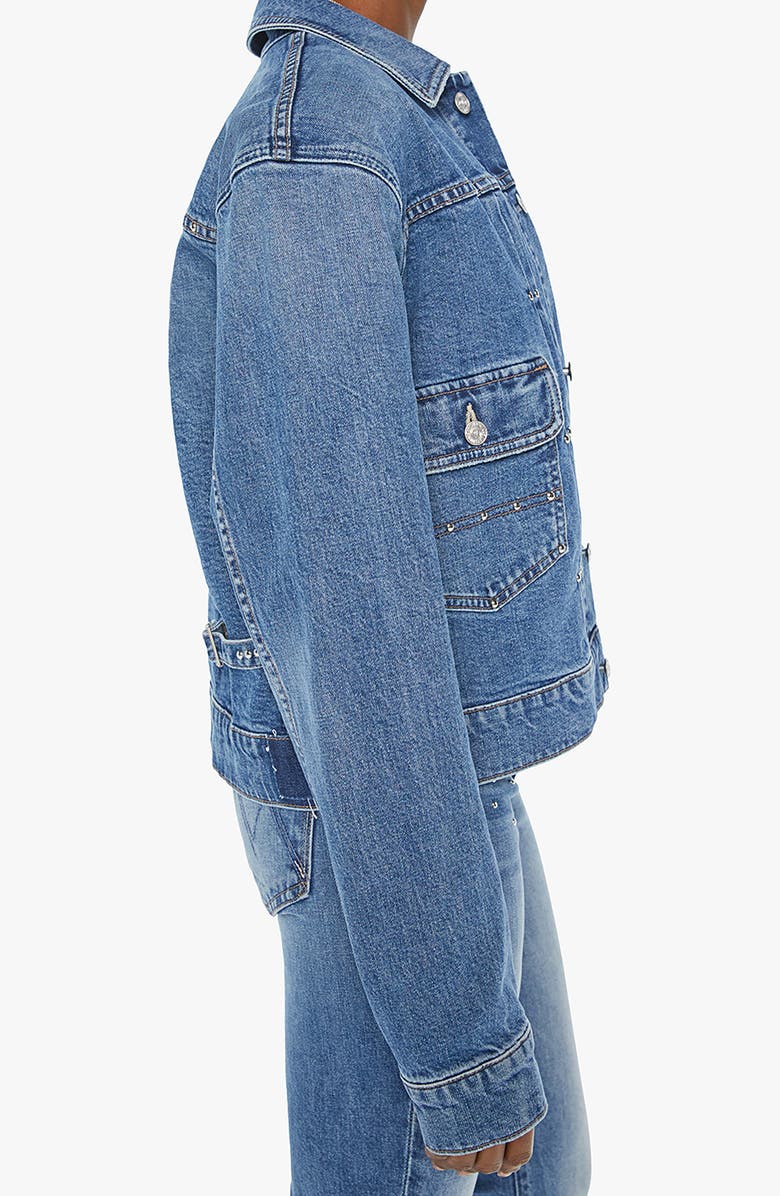 MOTHER The Duo Denim Jacket, Alternate, color,