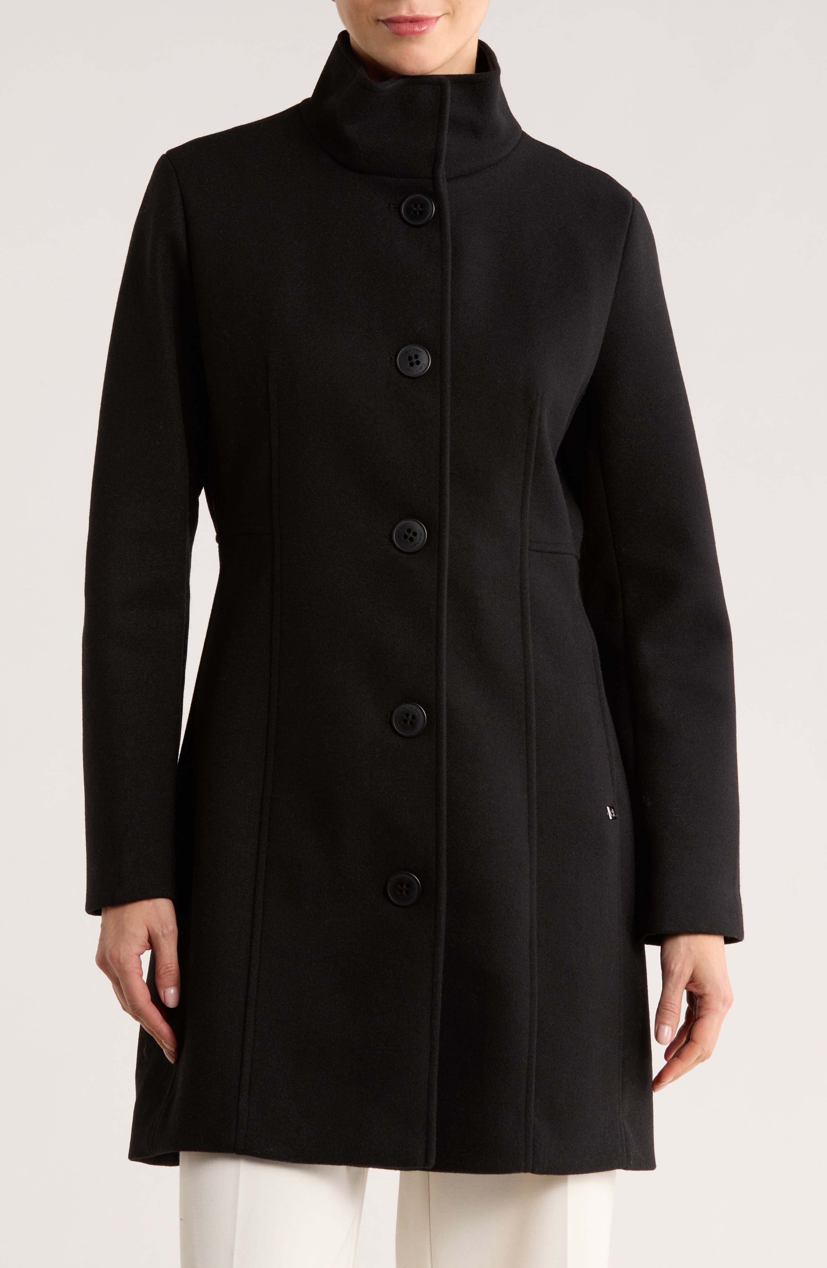 Calvin Klein Stand Collar Coat