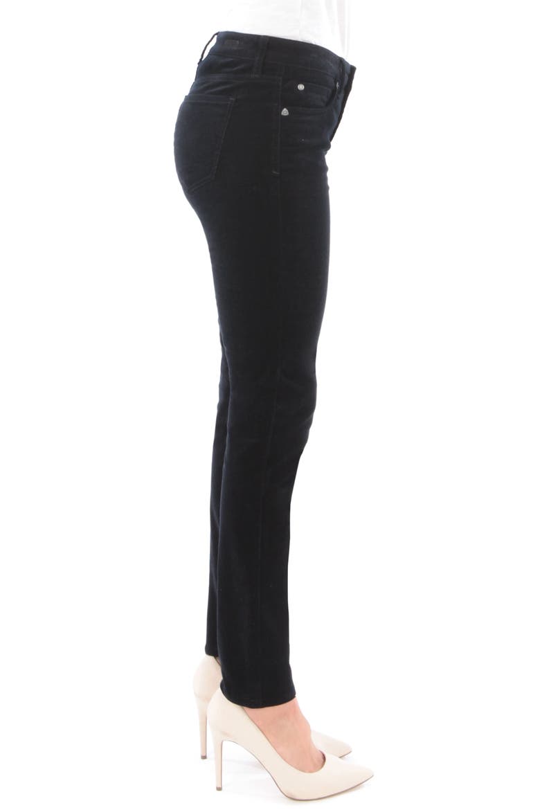 Diana Stretch Corduroy Skinny Pants, Alternate, color, BLACK JM