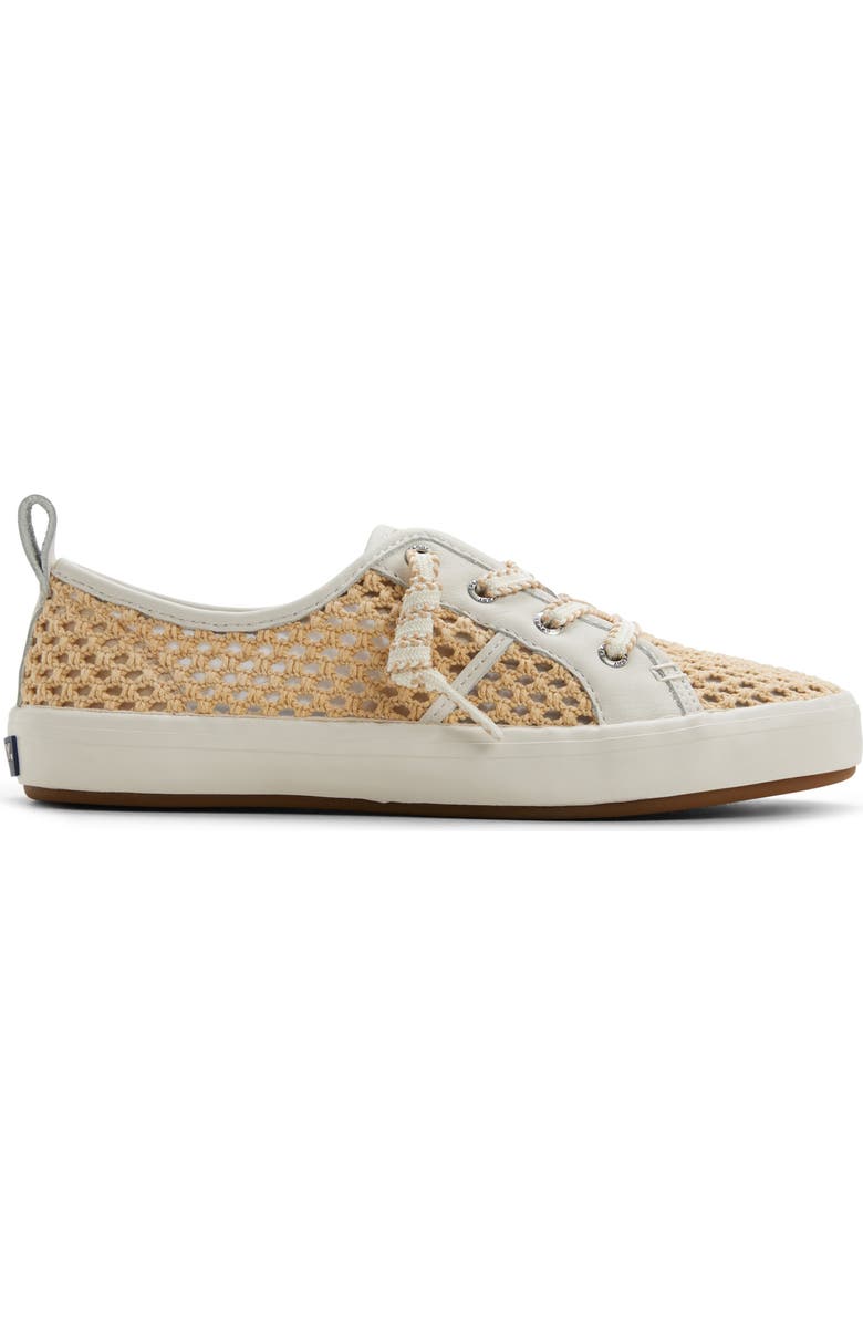 Sperry Crestwave Low Top Sneaker, Alternate, color, Natural