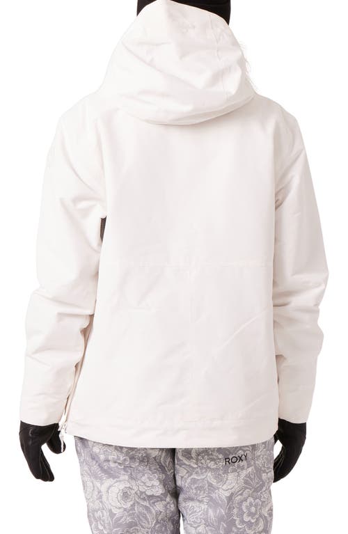 Roxy Shelter Technical Snow Anorak In Neutral