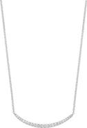 Bony Levy Curved Diamond Bar Pendant Necklace (Nordstrom Exclusive)