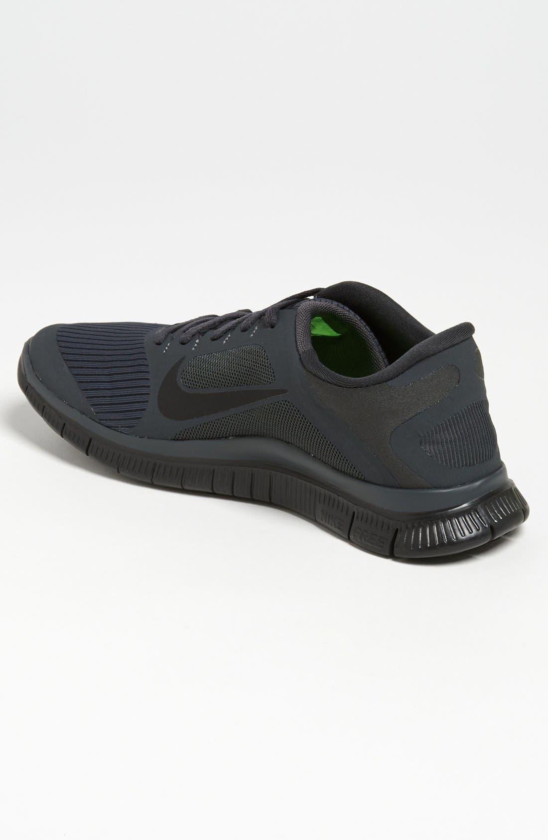 'Free 4.0 V3' Running Shoe, Alternate, color, ANTHRACITE/ BLACK