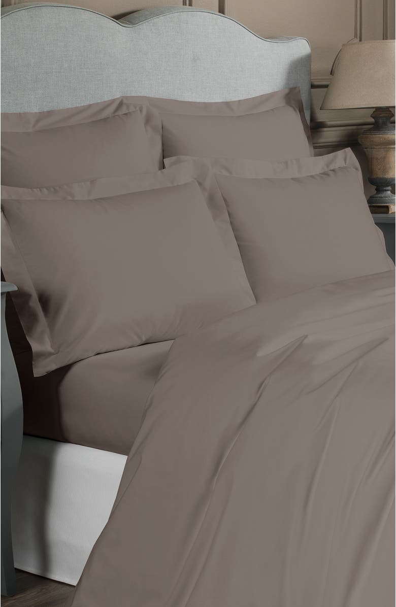Togas Royal Duvet Cover, Alternate, color, Brown