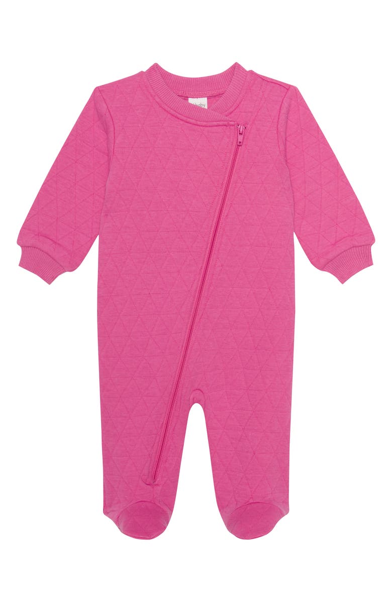 PL Baby by Petit Lem 2-Pack Zip Footies, Alternate, color, 