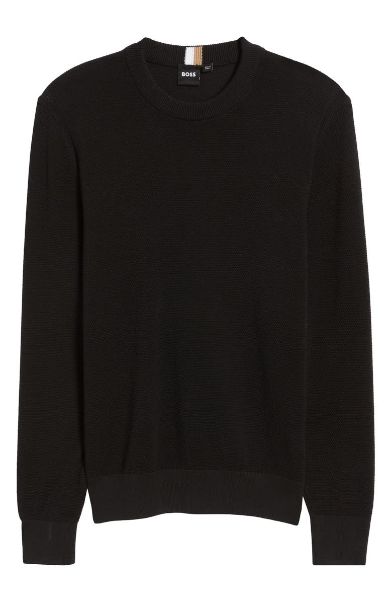BOSS Ecaio Solid Crewneck Sweater, Alternate, color, 