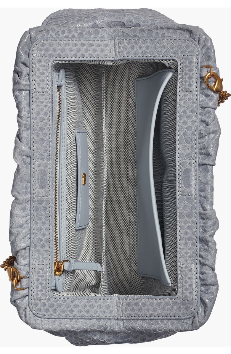 Donna Karan New York Bella Clutch, Alternate, color, Sky Grey