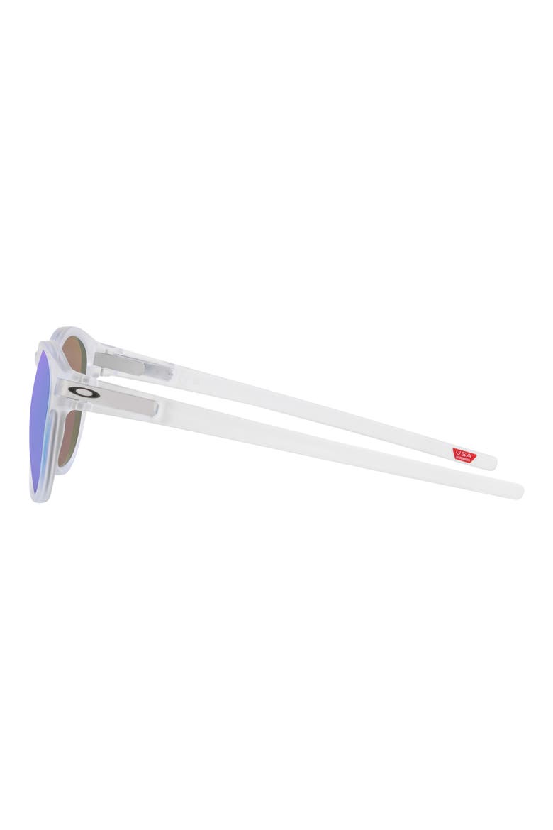 Latch™ 53mm Prizm™ Polarized Round Sunglasses, Alternate, color, CLEAR