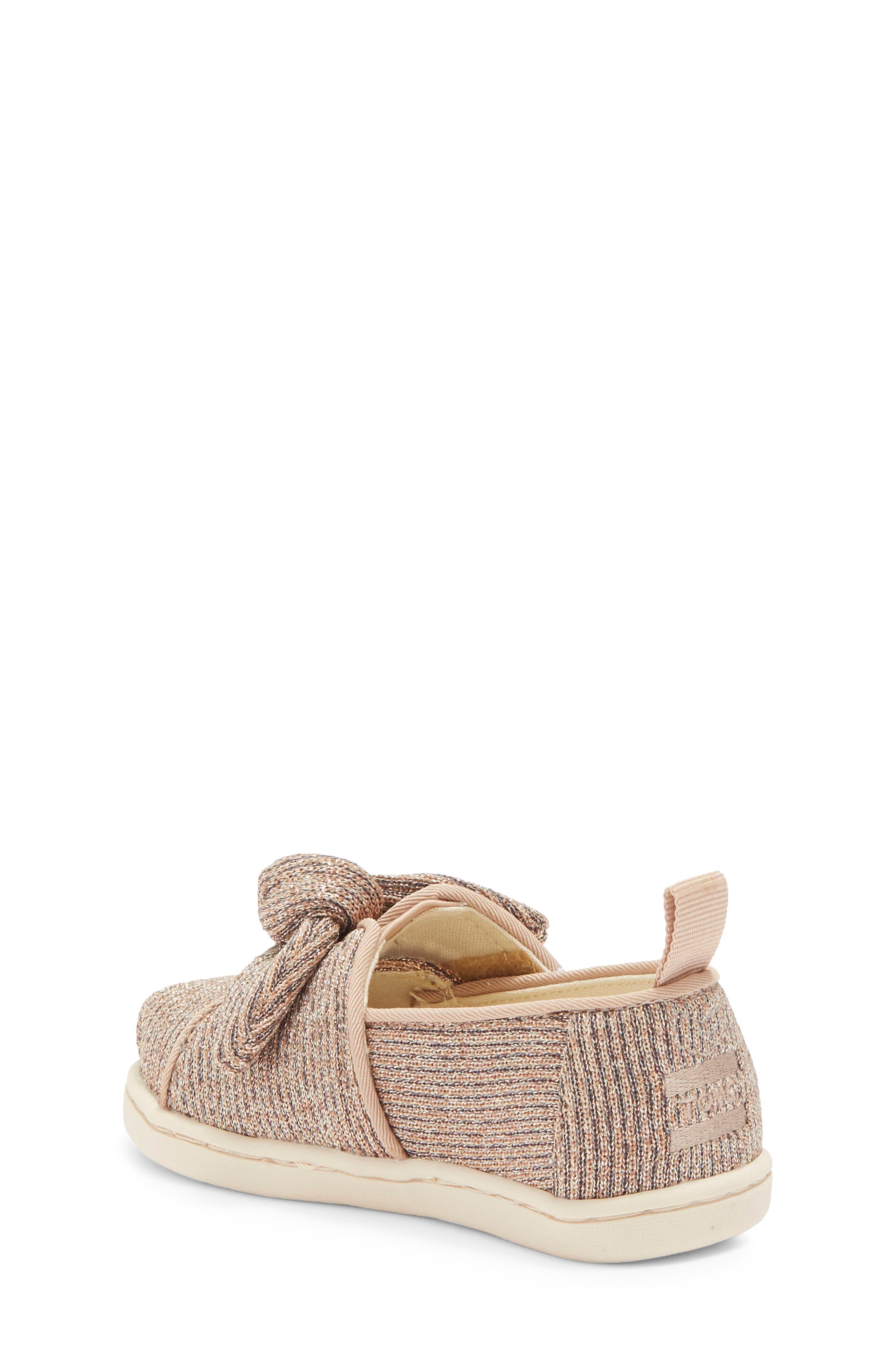 TOMS Kids' Sparkle Alpagrata Slip-On, Alternate, color, 