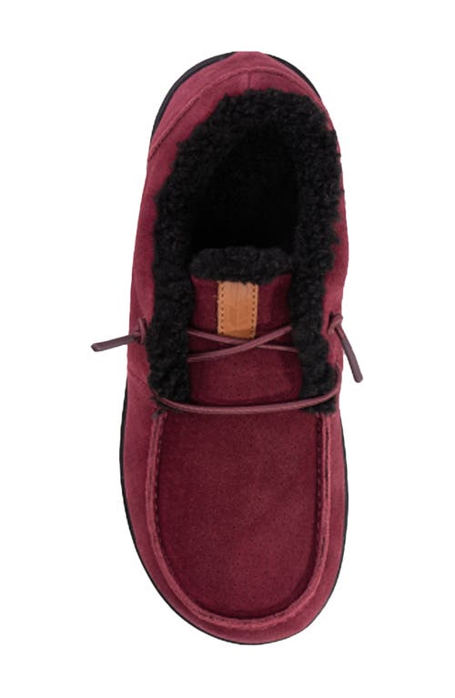 Revitalign Siesta Faux Fur Lined Shoe In Port Royale