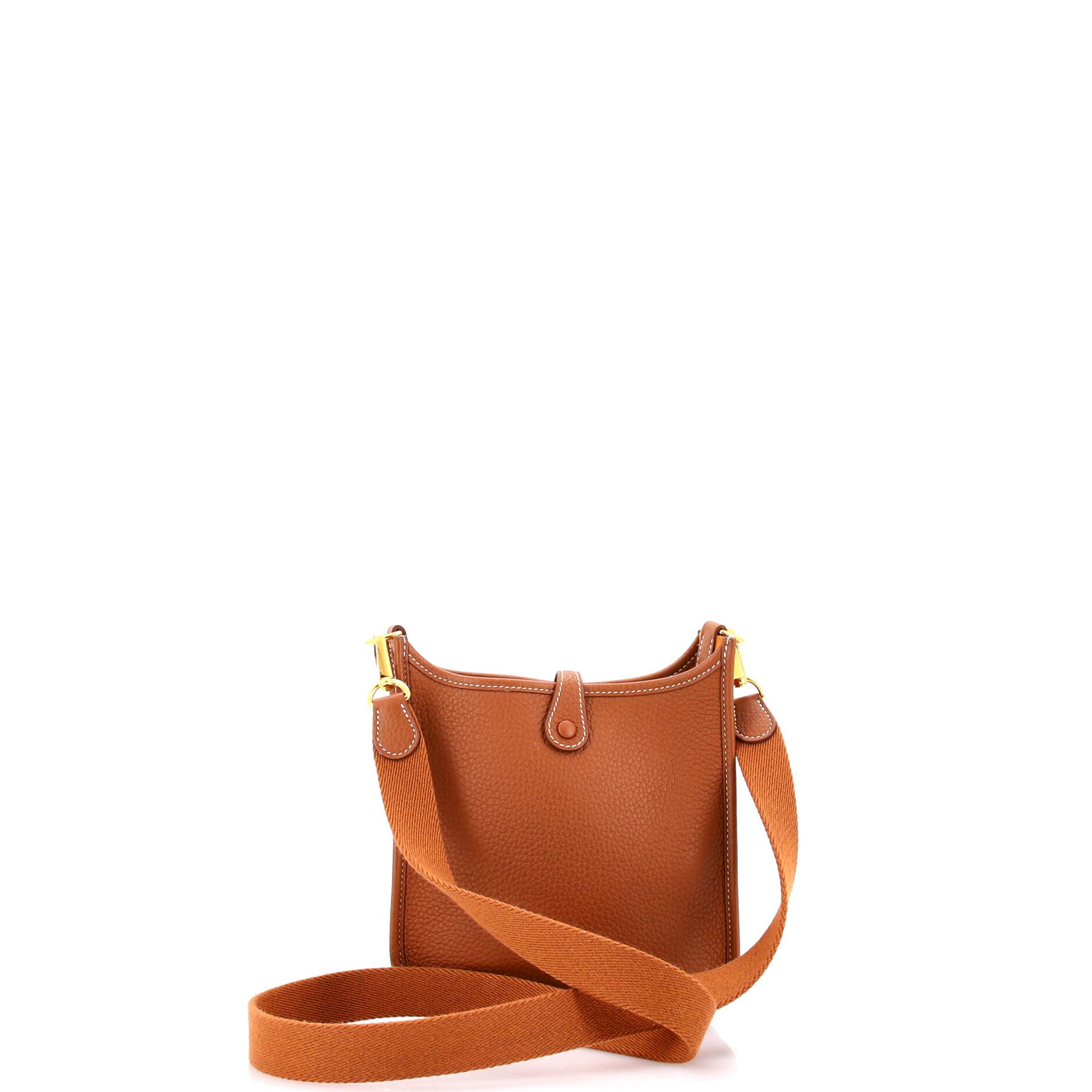 Pre-Owned Hermes Evelyne Bag Gen III Clemence TPM, Alternate, color, Gold