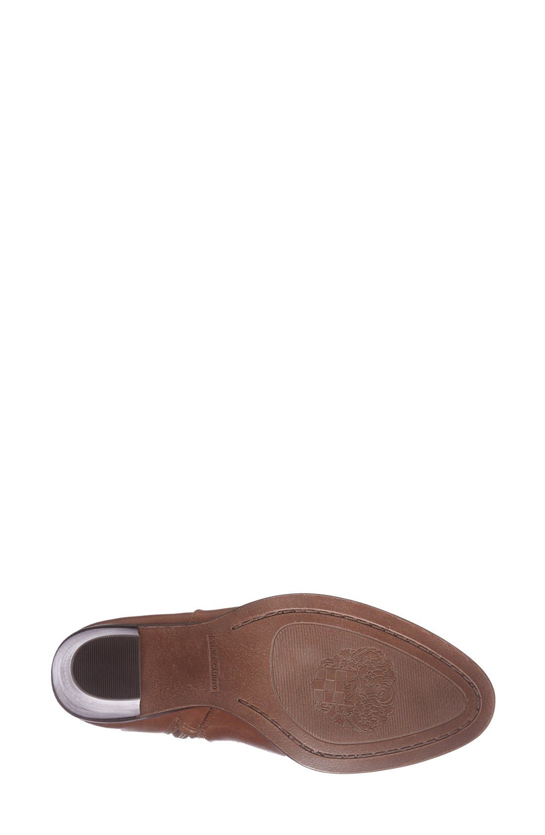 'Franell' Western Bootie, Alternate, color, RICH COGNAC LEATHER