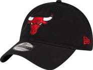 New Era Men's New Era Black Chicago Bulls Team 2.0 9TWENTY Adjustable Hat