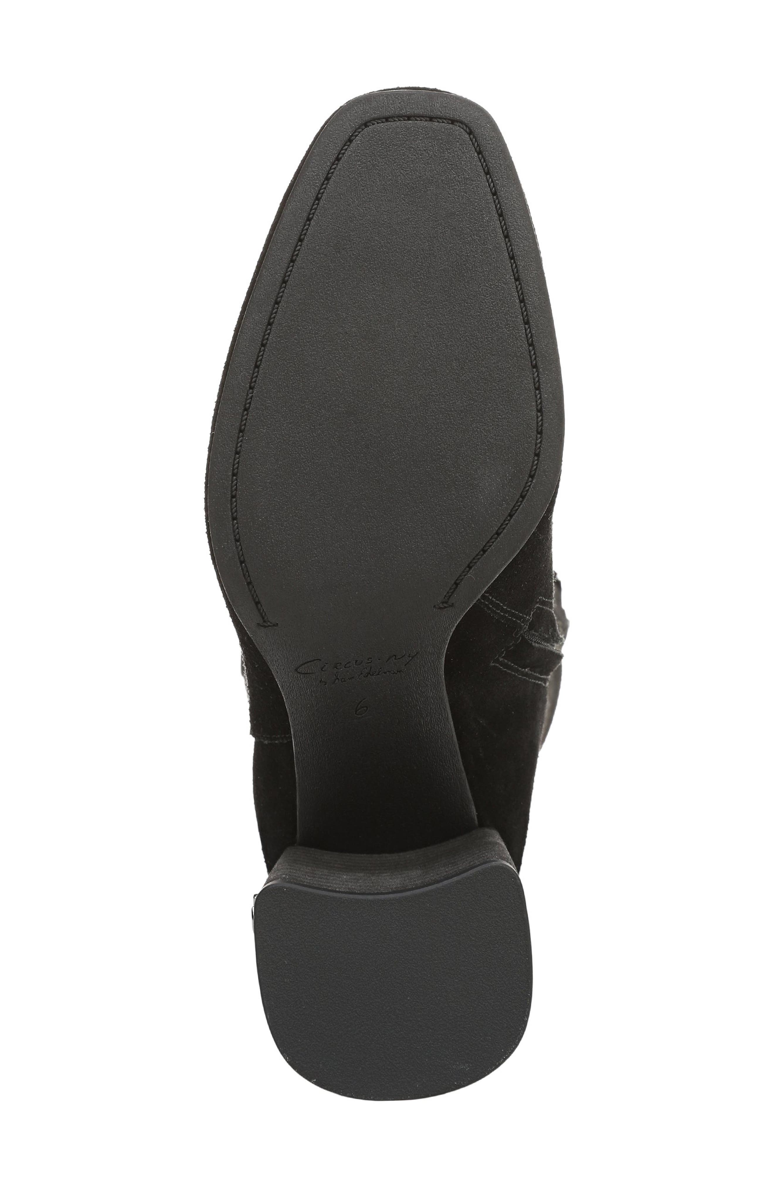 Circus NY by Sam Edelman Billie Knee High Boot, Alternate, color, Black Suede