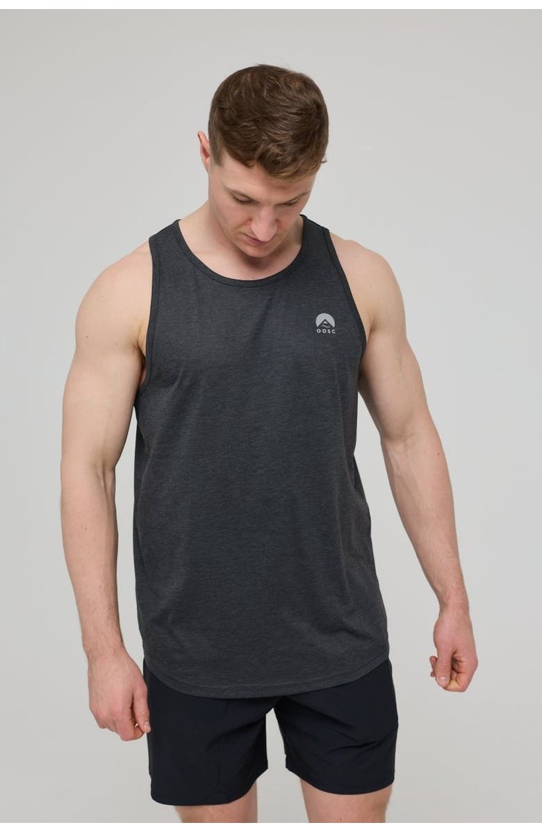 OOSC Elite Activewear Tank Black - Men's, Main, color, Black