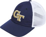 adidas Men's adidas Navy Georgia Tech Yellow Jackets Mascot Slouch Trucker Adjustable Hat
