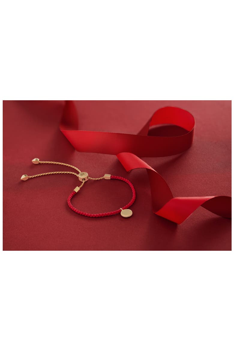 Linear Disc Friendship Chain Bracelet, Alternate, color, 18CT GOLD VERMEIL ON STERLING