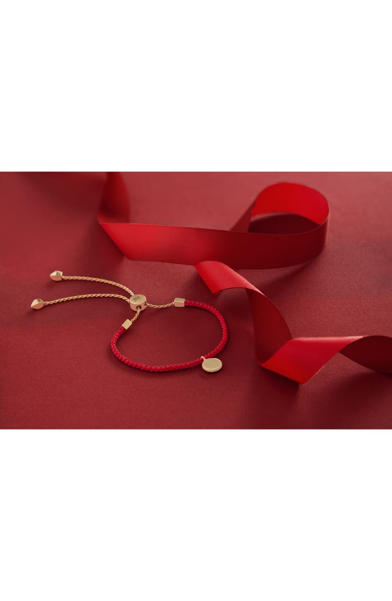 Monica Vinader Linear Disc Friendship Chain Bracelet, Alternate, color, 18Ct Gold Vermeil On Sterling