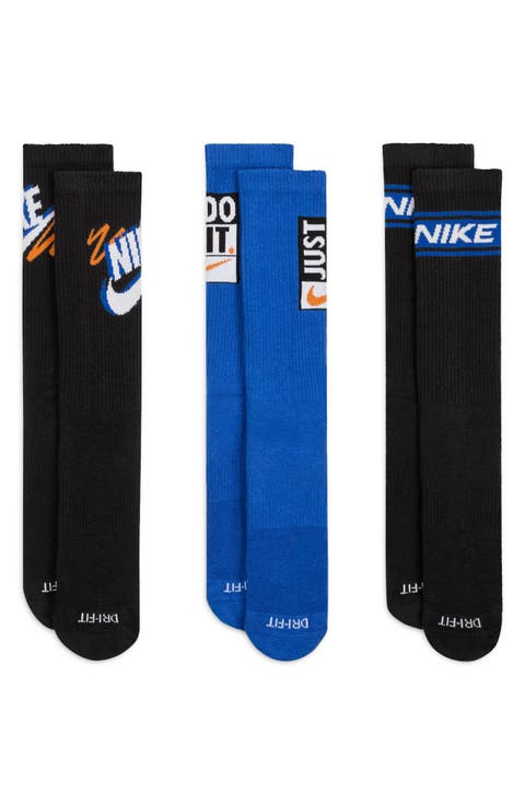 Assorted 3-Pack Dri-FIT Crew Socks