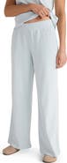Haven Well Within Organic Cotton Rib Knit Wide Leg Pants