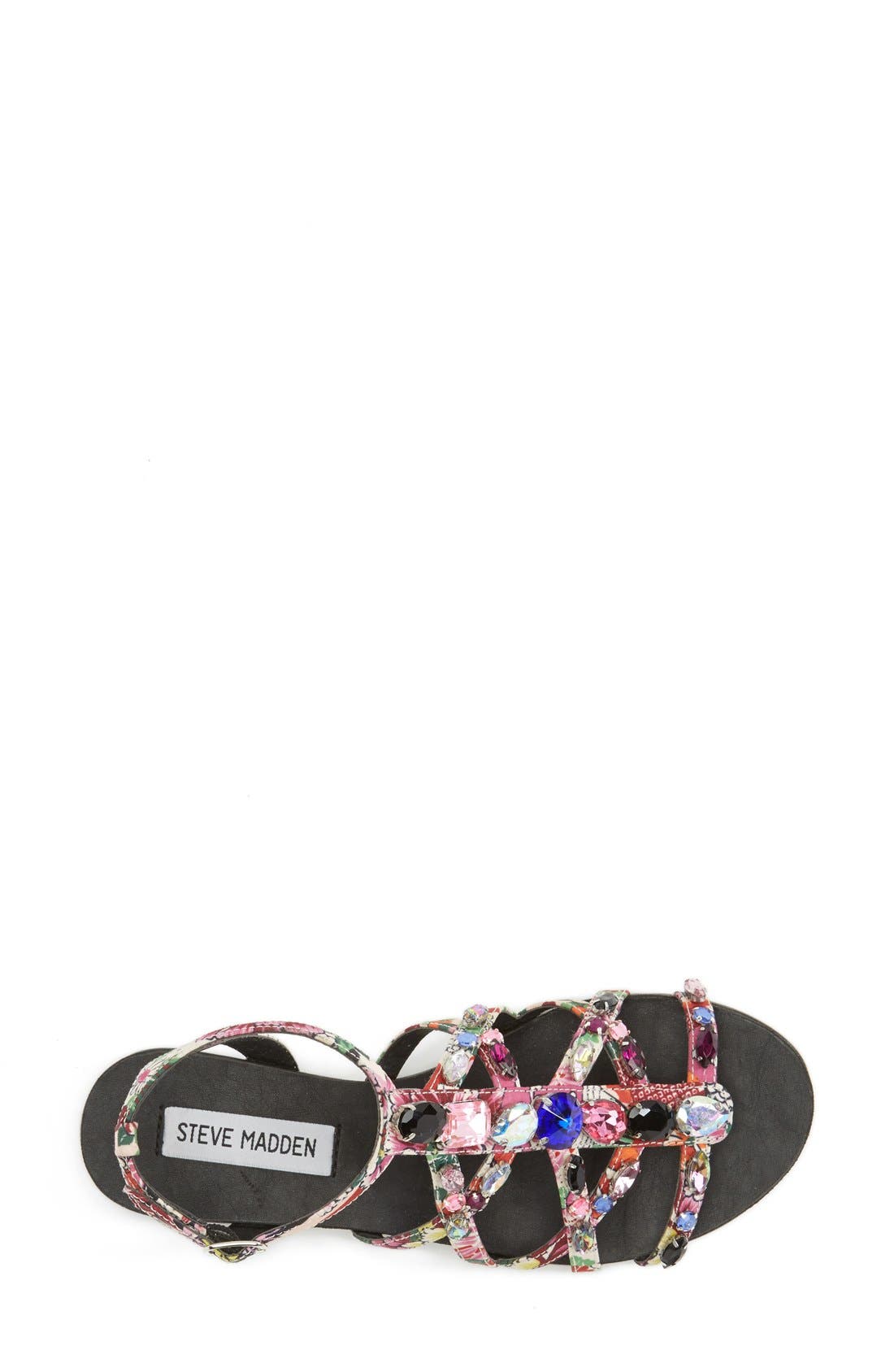 Steve Madden 'Bdazzled' Sandal, Alternate, color, 